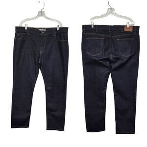 Tommy Hilfiger Jeans Men's 40x32 Slim Etroite Straight-Leg Mid Rise Blue Denim